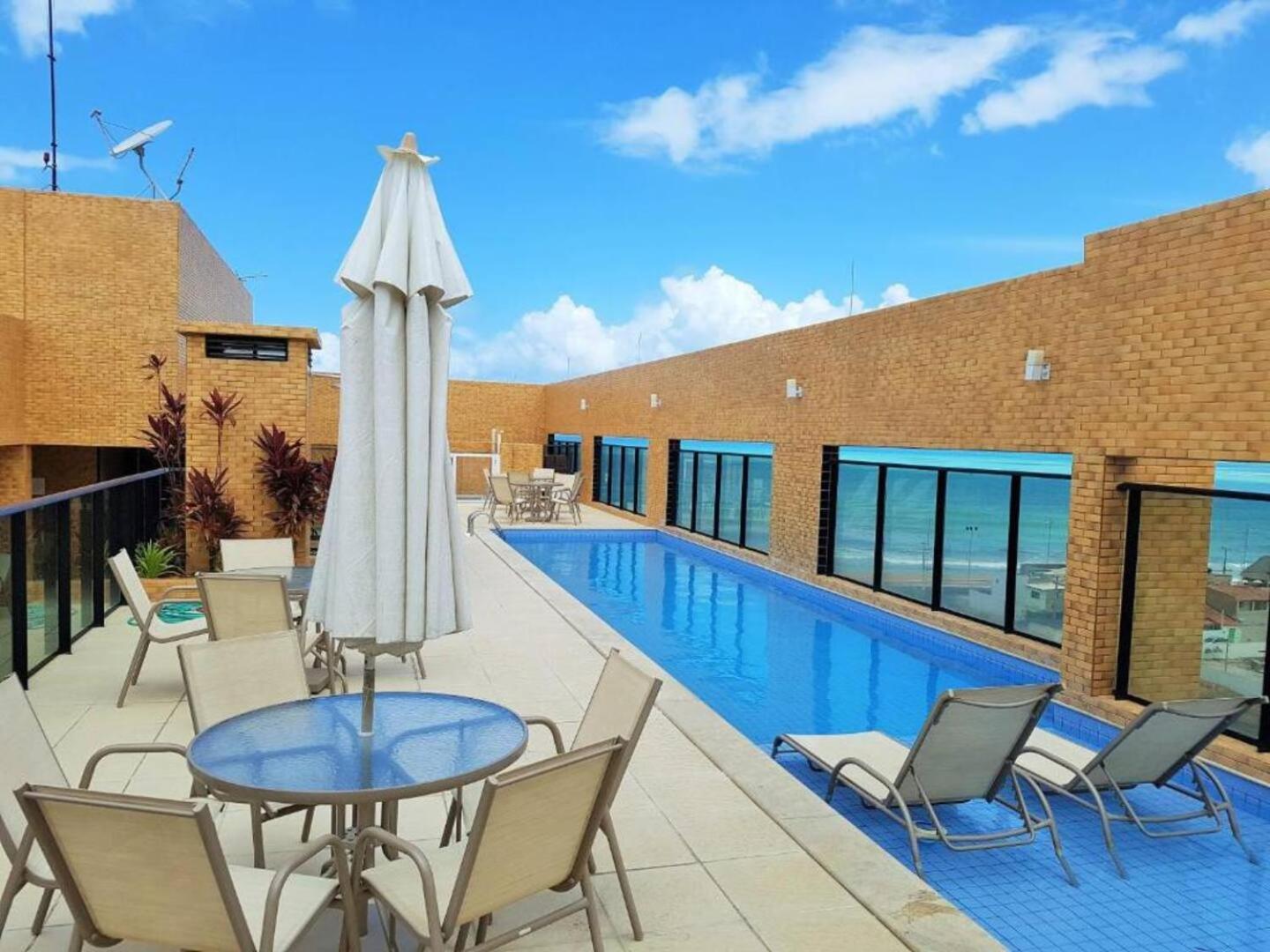 Apartamento 50M Praia- Piscina - Vista Mar - Academia - Масейо Екстер'єр фото